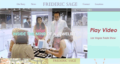 Desktop Screenshot of fredericsage.com